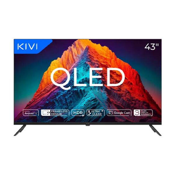 Televizor Kivi 43U770QB Smart TV 4K Black 43" | QLED | 4K photo 1