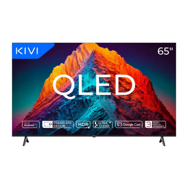 Televizor Kivi 65U770QB Smart TV 4K Black 65" | QLED | 4K photo 1