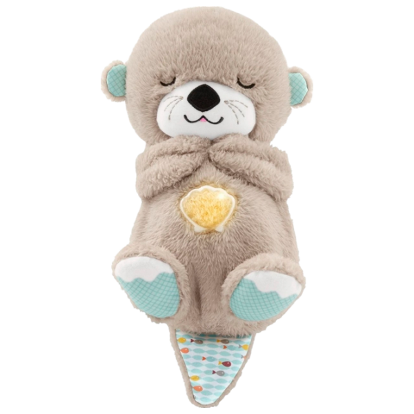 Jucărie moale Fisher Price Animals Fabulous Dreams of an Otter FXC66 Gray 0+ photo 1