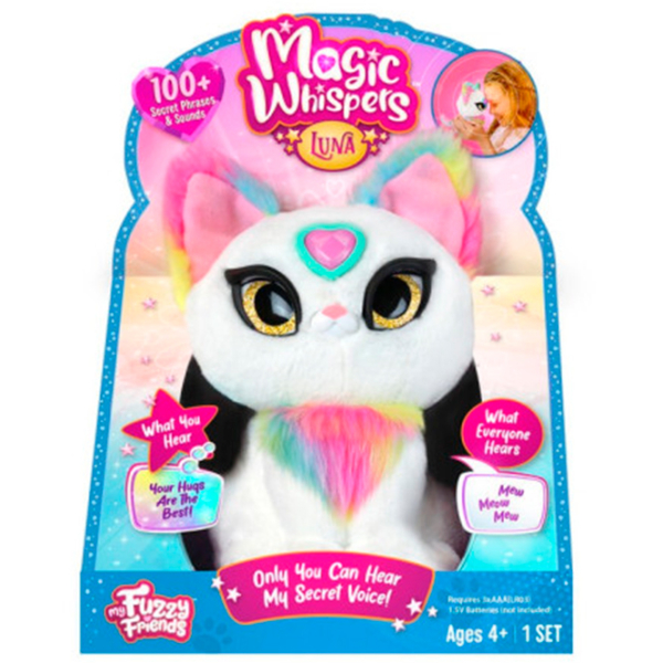 Jucărie moale My Fuzzy Friends Magic Whispers Luna 18603S White 4+ photo 5