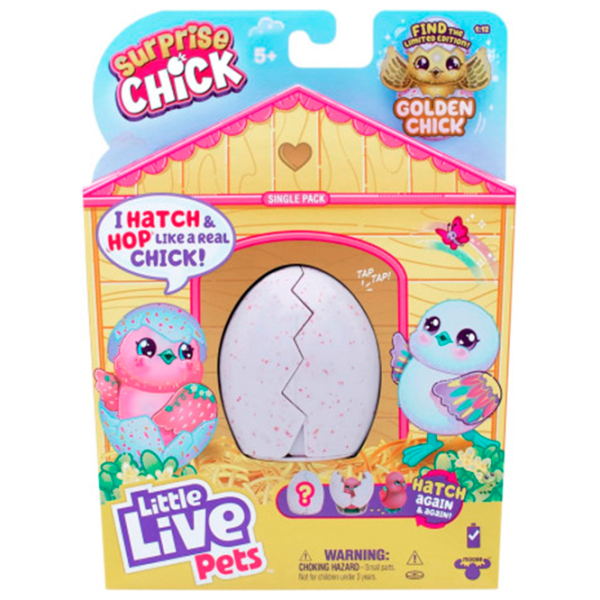 Интерактивная игрушка Little Live Pets Surprise Chick 26451M Розовый 5+ photo 5