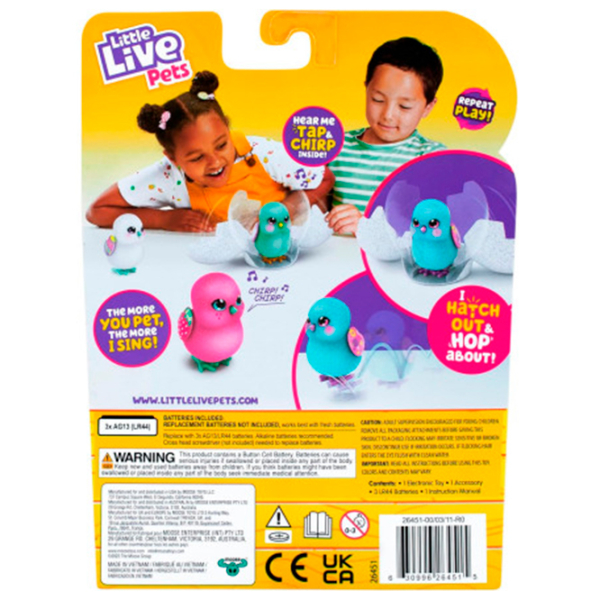 Интерактивная игрушка Little Live Pets Surprise Chick 26452M Синий 5+ photo 6