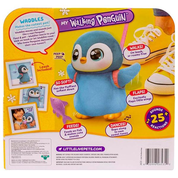 Интерактивная игрушка Little Live Pets Penguin 26535 Синий 5+ photo 6