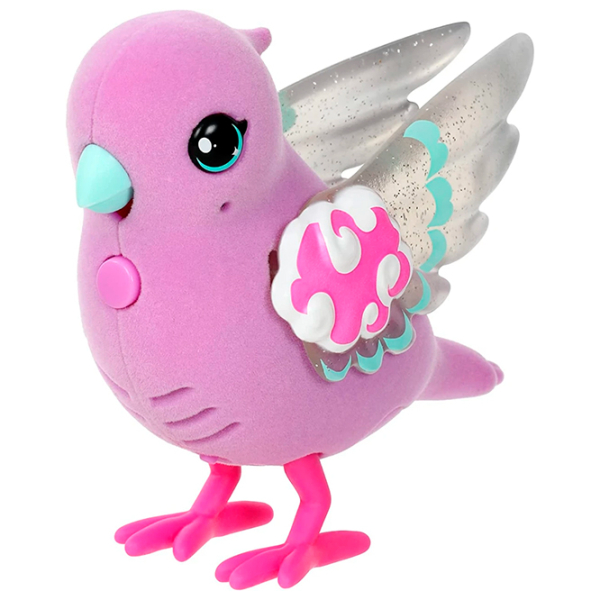 Интерактивная игрушка Little Live Pets Talking bird with a cage 26404 Розовый 5+ photo 2