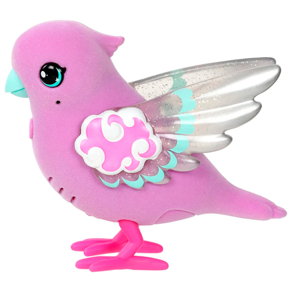 Интерактивная игрушка Little Live Pets Talking bird with a cage 26404 Розовый 5+ photo 6