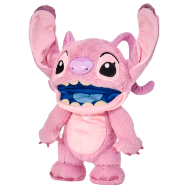 Jucărie moale Stitch Disney Real FX Chatty Angel Puppet DIS102601 Pink 6+ photo 3