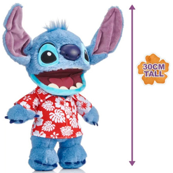 Мягкая игрушка Stip Disney Real FX Hawaiian Stitch Puppet DIS102701 Синий 6+ photo 2