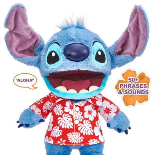 Мягкая игрушка Stip Disney Real FX Hawaiian Stitch Puppet DIS102701 Синий 6+ photo 3