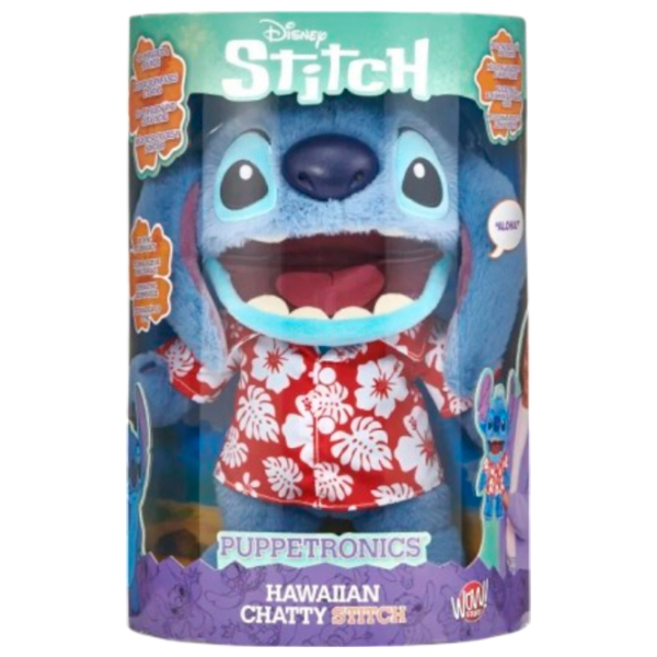 Мягкая игрушка Stip Disney Real FX Hawaiian Stitch Puppet DIS102701 Синий 6+ photo 5