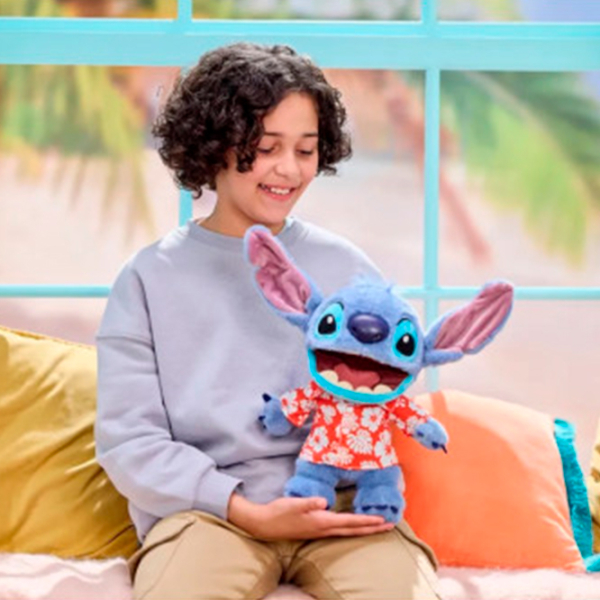 Мягкая игрушка Stip Disney Real FX Hawaiian Stitch Puppet DIS102701 Синий 6+ photo 6