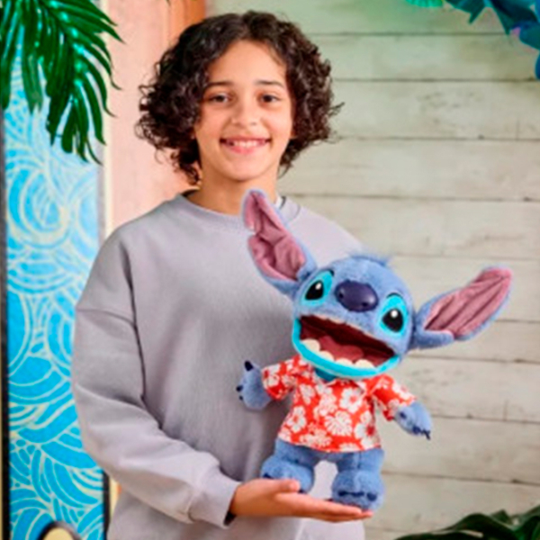 Мягкая игрушка Stip Disney Real FX Hawaiian Stitch Puppet DIS102701 Синий 6+ photo 8