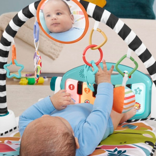 Jucărie interactivă Fisher Price Click & Play HWY58 Blue 0+ photo 2