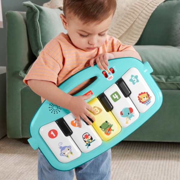 Jucărie interactivă Fisher Price Click & Play HWY58 Blue 0+ photo 3