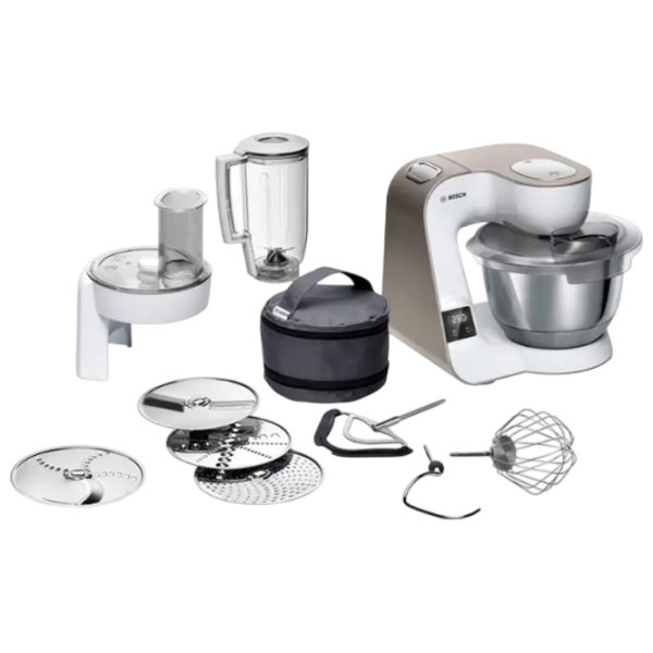 Robot de bucătărie Bosch MUM5XW20 White 1000 W, Mecanic, Numărul de viteze: 7 photo 5