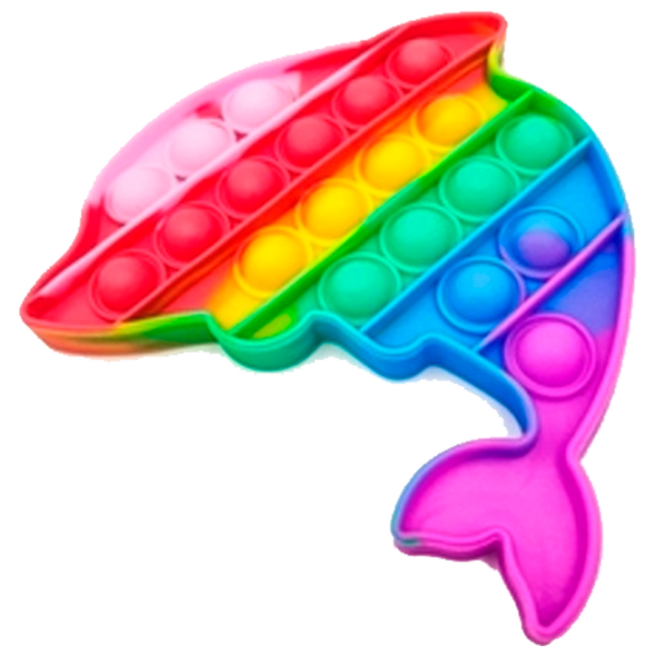 Jucărie antistres Optmarket Dolphin Multicolor Multicolor / 3+ photo 1