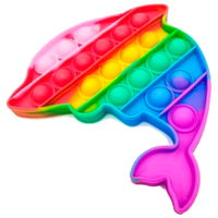 Jucărie antistres Optmarket Dolphin Multicolor Multicolor / 3+