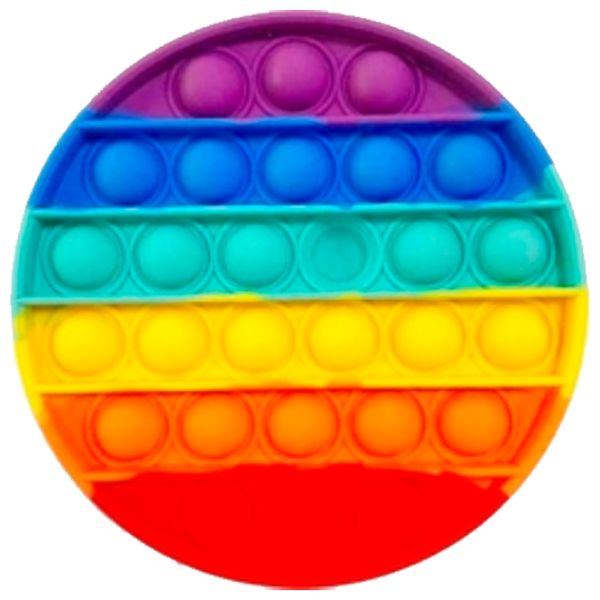 Игрушка антистресс Optmarket Circle Разноцветный Разноцветный / 3+ photo 1