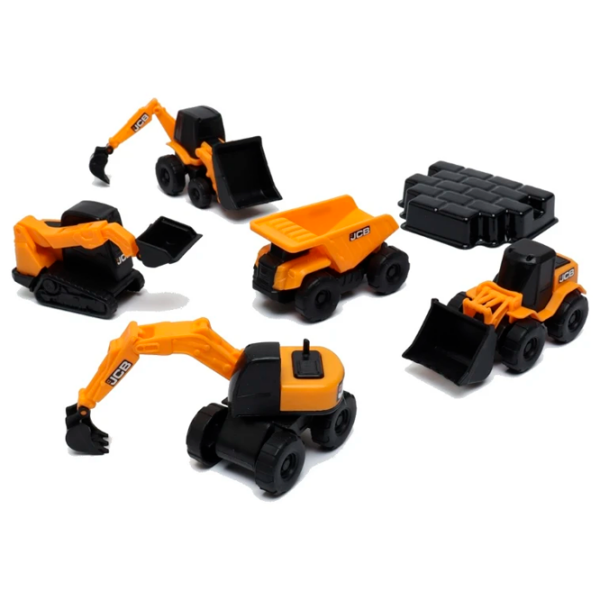 Игровой набор Teamsterz JCB Mini Machines 1417259 Коричневый Для мальчиков, 5+ photo 2
