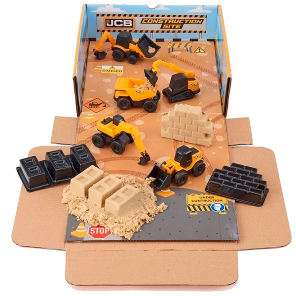 Игровой набор Teamsterz JCB Mini Machines 1417259 Коричневый Для мальчиков, 5+ photo 3