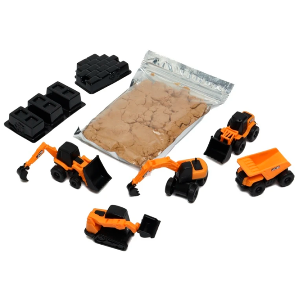 Игровой набор Teamsterz JCB Mini Machines 1417259 Коричневый Для мальчиков, 5+ photo 4