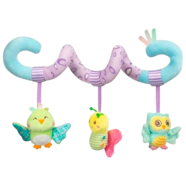 Jucărie pentru pătuțuri și cărucioare Sensillo Owl Z-041 Violet 0+ photo 1