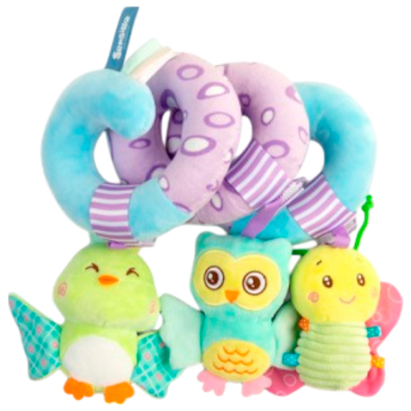 Jucărie pentru pătuțuri și cărucioare Sensillo Owl Z-041 Violet 0+ photo 2