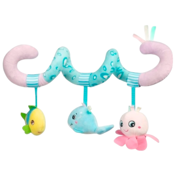 Jucărie pentru pătuțuri și cărucioare Sensillo Octopus Z-042 Blue 0+ photo 1