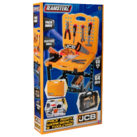 Интерактивная игрушка Teamsterz JCB Pack Away Workbench & Toolcase 1684821 Оранжевый Для мальчиков, 3+