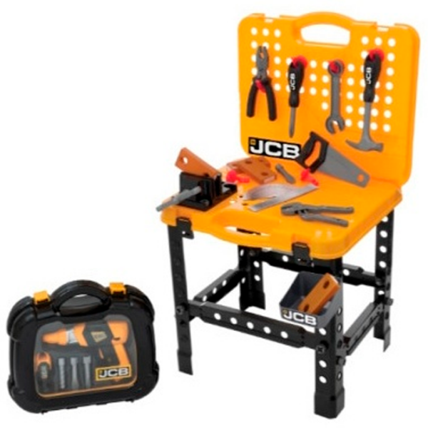 Интерактивная игрушка Teamsterz JCB Pack Away Workbench & Toolcase 1684821 Оранжевый Для мальчиков, 3+ photo 2