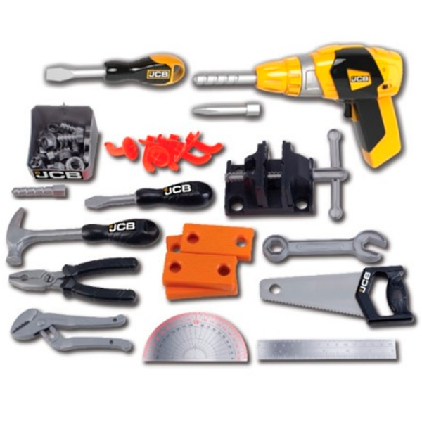 Интерактивная игрушка Teamsterz JCB Pack Away Workbench & Toolcase 1684821 Оранжевый Для мальчиков, 3+ photo 3