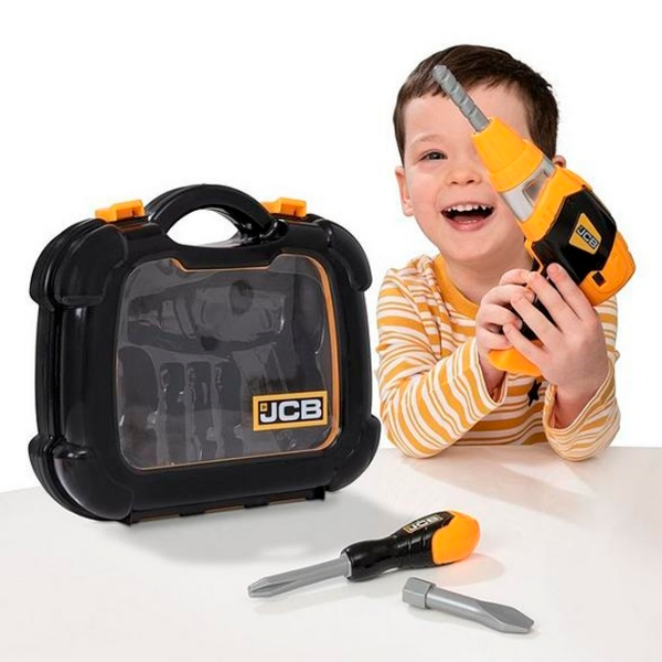 Интерактивная игрушка Teamsterz JCB Pack Away Workbench & Toolcase 1684821 Оранжевый Для мальчиков, 3+ photo 6