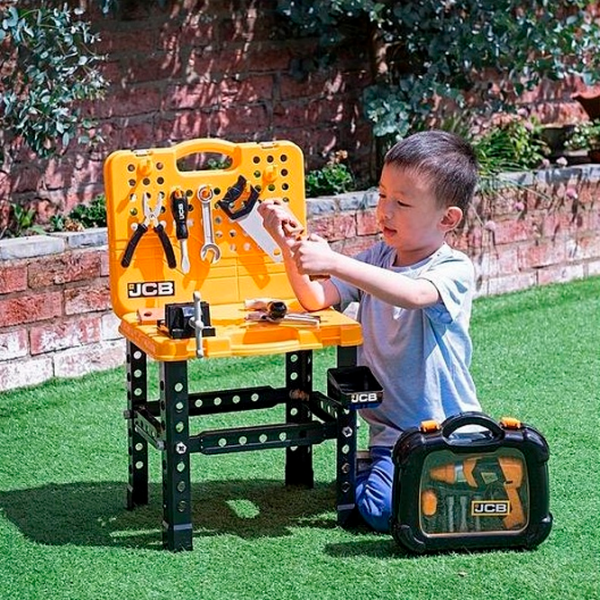 Интерактивная игрушка Teamsterz JCB Pack Away Workbench & Toolcase 1684821 Оранжевый Для мальчиков, 3+ photo 8