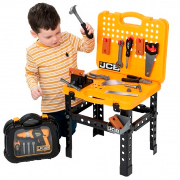 Интерактивная игрушка Teamsterz JCB Pack Away Workbench & Toolcase 1684821 Оранжевый Для мальчиков, 3+ photo 9