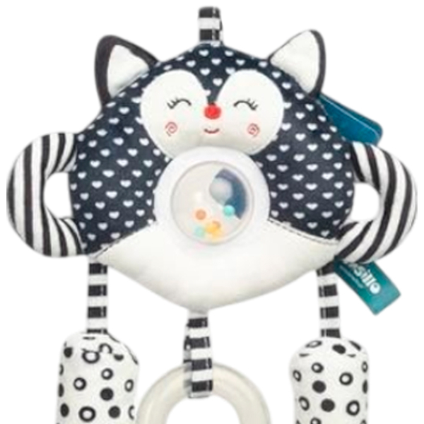 Игрушка для колясок и кроваток Sensillo Cat Z-0340 Белый 0+ photo 2