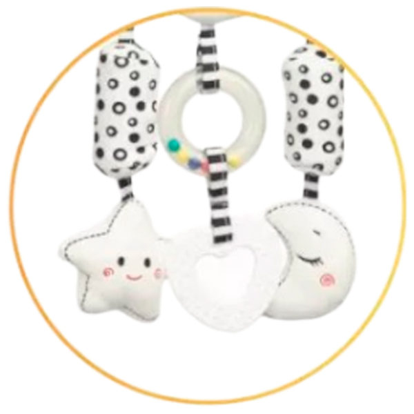 Игрушка для колясок и кроваток Sensillo Cat Z-0340 Белый 0+ photo 3