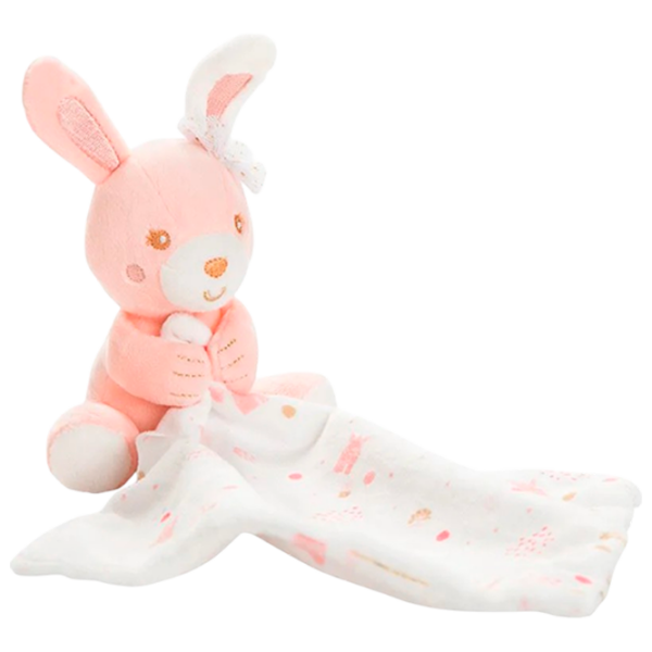 Мягкая игрушка Premaman Animals Зайчонок PJPZJE-ROC-UNQ Розовый 0+ photo 1