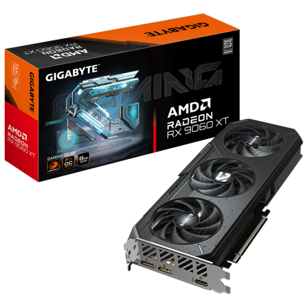 Видеокарта Gigabyte Radeon RX 9060 XT Gaming OC 8 ГБ PCI Express x16 5.0 photo 10