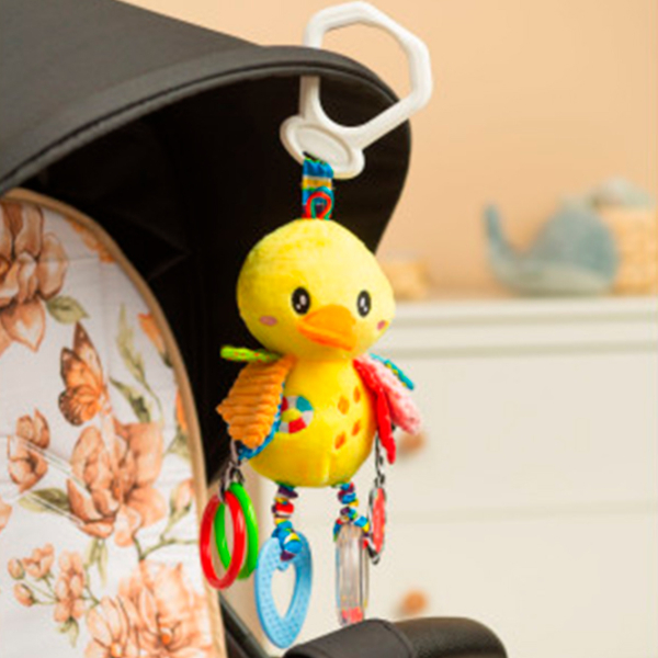 Игрушка для колясок и кроваток Sensillo Animals Duck Z-0501 Желтый 0+ photo 3