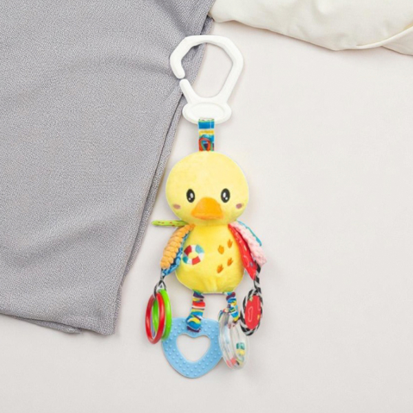 Игрушка для колясок и кроваток Sensillo Animals Duck Z-0501 Желтый 0+ photo 4