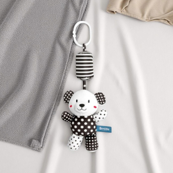 Игрушка для колясок и кроваток Sensillo Animals Bear Z-032 Черный 0+ photo 4