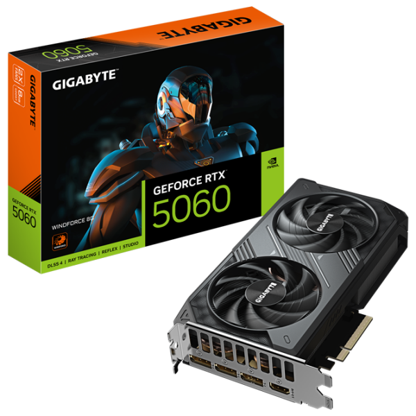 Видеокарта Gigabyte GeForce RTX 5060 WINDFORCE 8 ГБ PCI Express x16 5.0 photo 10