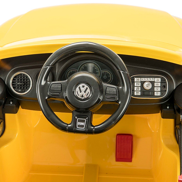 Mașină electrică Volkswagen Beetle Kikka Boo 31006050368 Yellow 3+ | |  photo 8