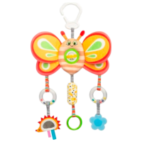 Jucărie pentru pătuțuri și cărucioare Sensillo Butterfly Z-0520 Yellow 0+