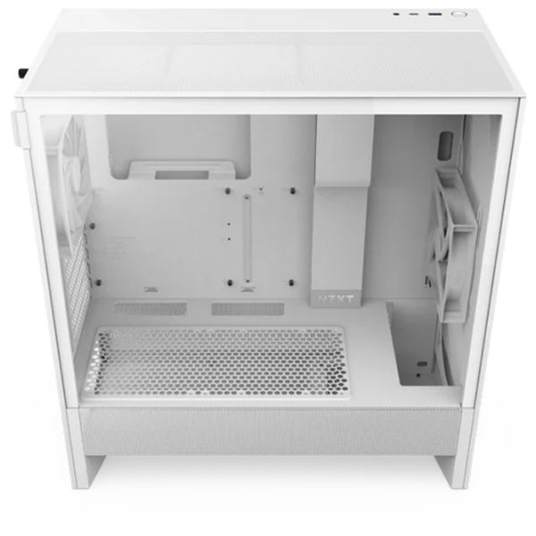 Корпус NZXT H5 Flow (2024) Белый micro ATX photo 3