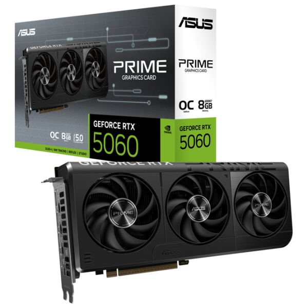 Видеокарта Asus GeForce RTX 5060 Prime OC Edition 8 ГБ PCI Express x16 5.0 photo 9