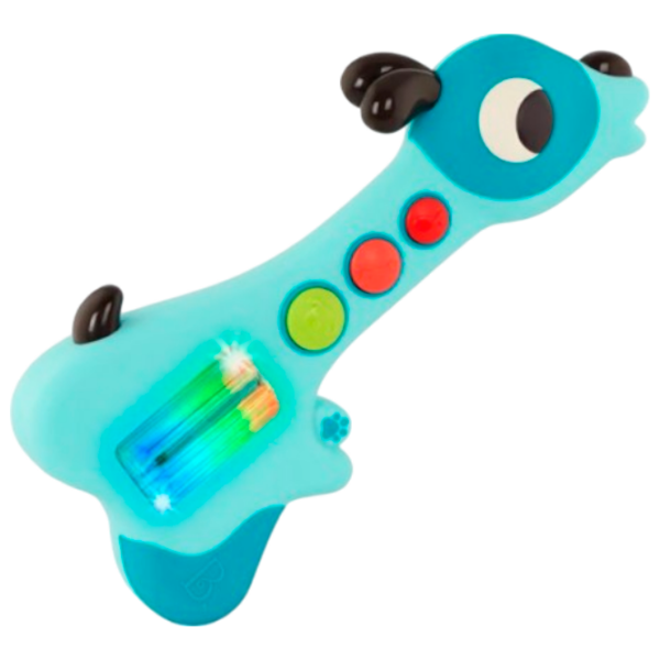 Jucărie interactivă Battat Animals Mini dog guitar BX1986Z Blue 0.6+ photo 1