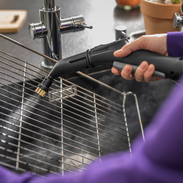 Набор круглых кистей. KARCHER 2.863-335.0 Черный Пластик photo 4