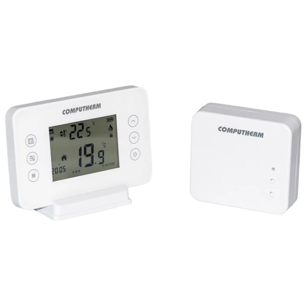 Termostat Computherm T70RF White Pentru sisteme de încălzire / Baterie photo 3