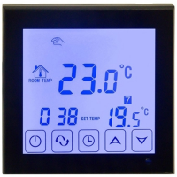 Termostat Rexant R200B Black Pentru cazane / 