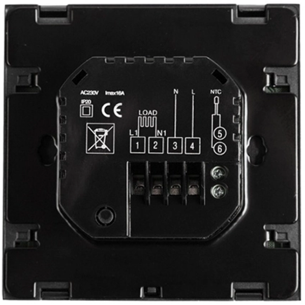 Termostat Rexant R200B Black Pentru cazane /  photo 2